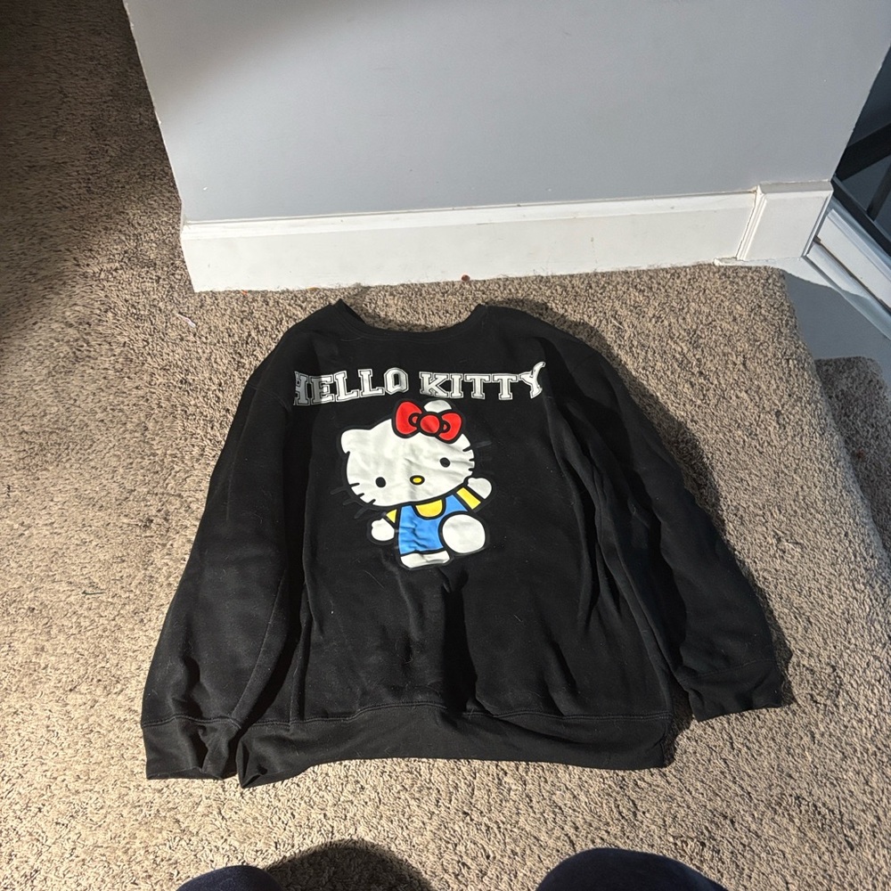 Sanrio Black Hello Kitty Sweater